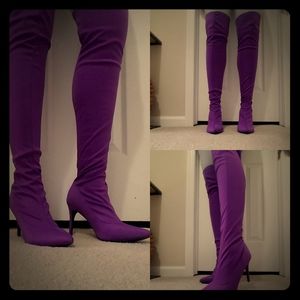 💜💜 Above the knee boots